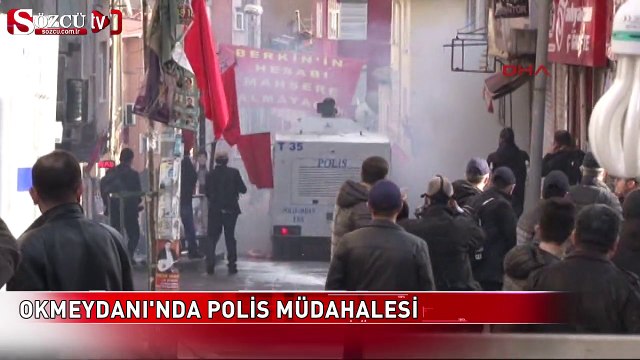 Okmeydanı'nda polis müdahalesi