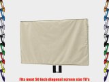 50 Inch Outdoor TV Cover (Front Half Cover) - 13 sizes available