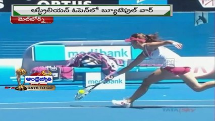 Hot topic on tennis beauty stars costumes