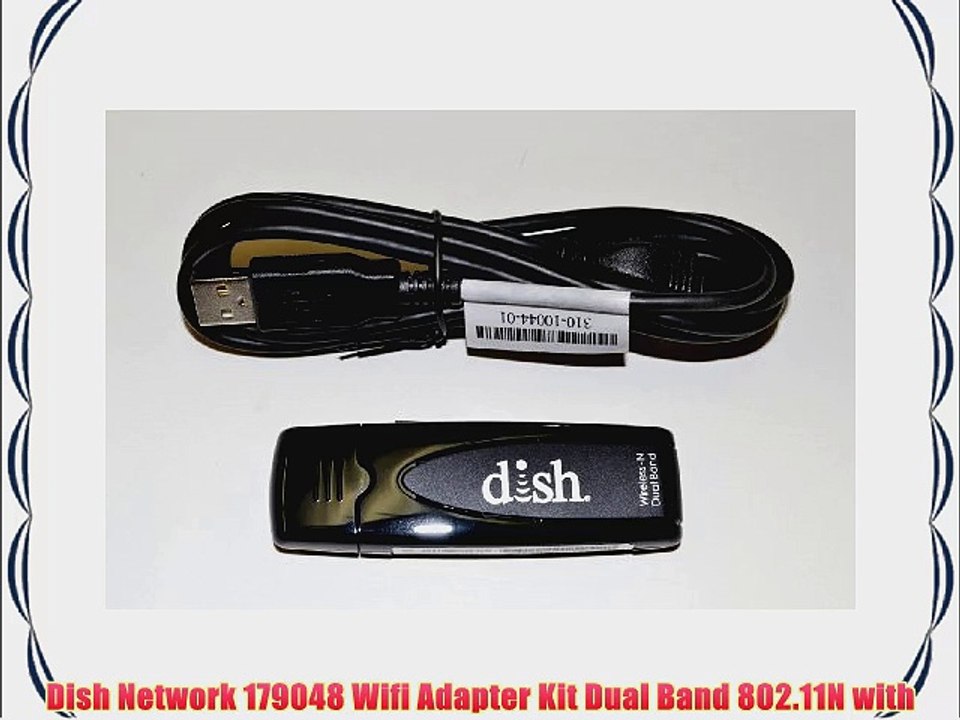 Dish Network 179048 Wifi Adapter Kit Dual Band 802.11N with
