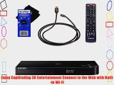 Samsung BD-H5900 Wi-Fi and 3D Blu-ray Disc Player with Remote Control   High-Speed HDMI Cable