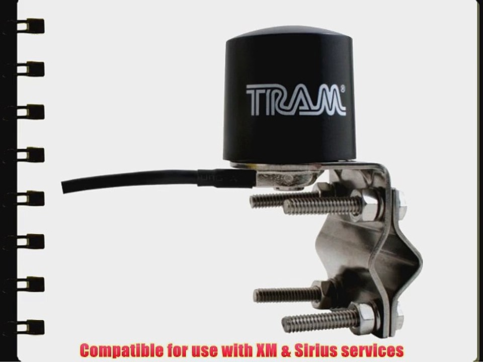 TRAM 7732 Satellite Radio Low-Profile Mirror Mount Antenna (WSP7732)