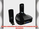 Cables Unlimited USB-AV2010 Wireless USB to HDMI and VGA Adapter with Audio