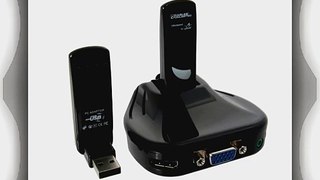 Cables Unlimited USB-AV2010 Wireless USB to HDMI and VGA Adapter with Audio