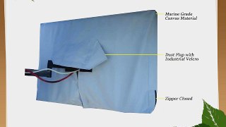 38 Outdoor TV Cover Black (Soft Non Scratch Interior fits 3637-some 4042)