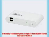 Wi-Fi Wireless PC to TV Audio/Video Sender With HDMI connector up to 1080P - Wirelessly stream