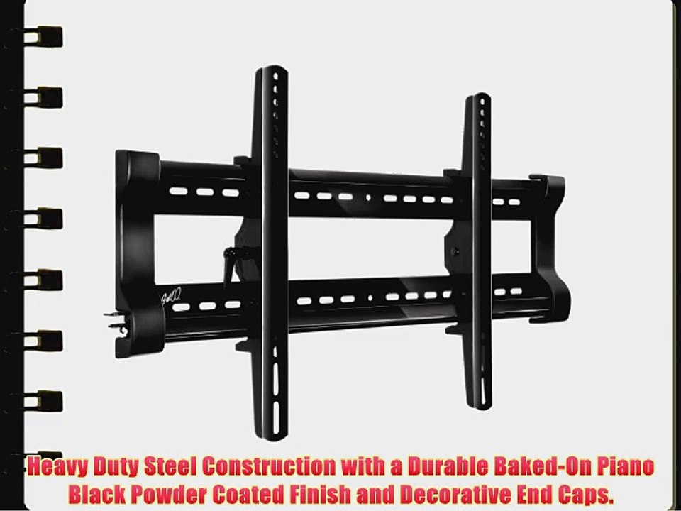 Bell'O 7615B Tilting Low Profile Wall Mount for a 37-Inch to 52-Inch Flat Screen TV Up to 200