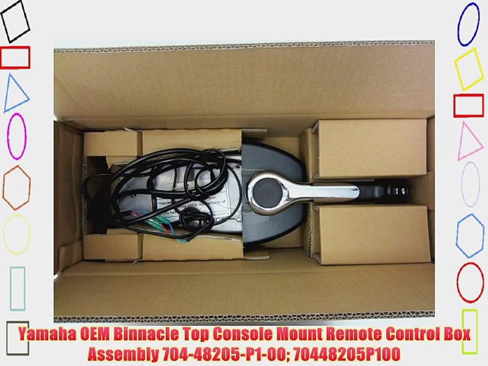 Yamaha OEM Binnacle Top Console Mount Remote Control Box Assembly 704-48205-P1-00 70448205P100