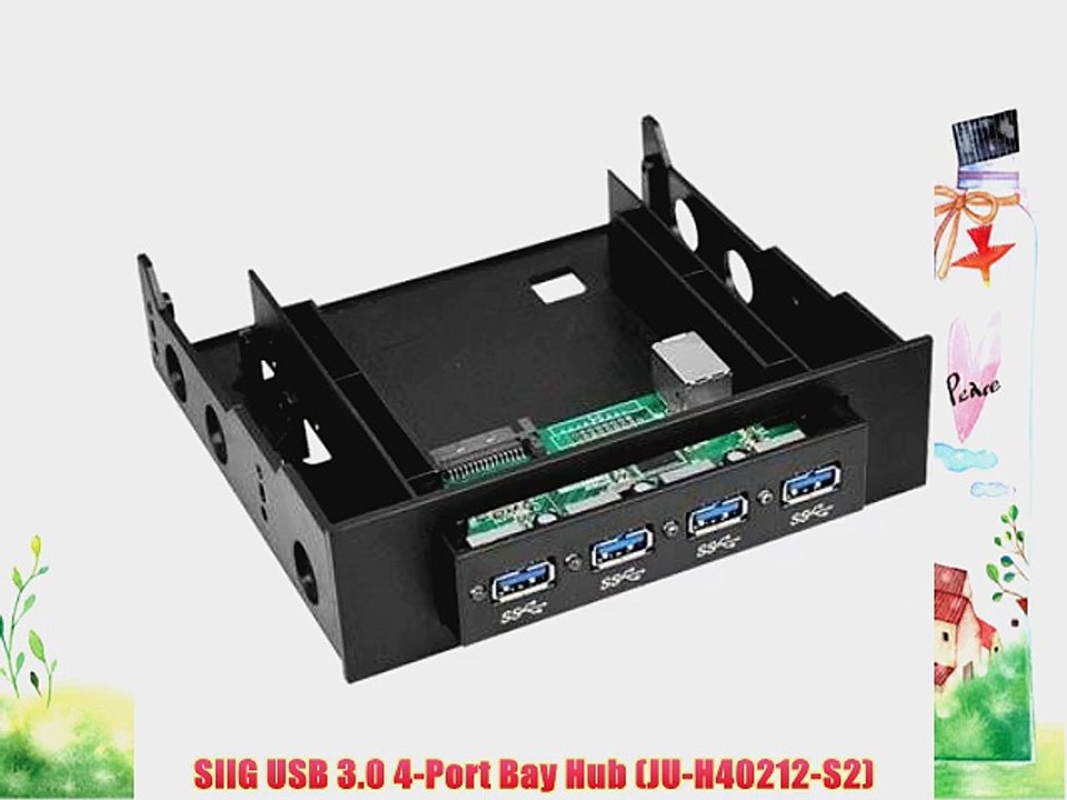 SIIG USB 3.0 4-Port Bay Hub (JU-H40212-S2)