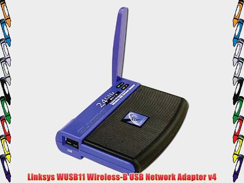Linksys WUSB11 Wireless-B USB Network Adapter v4