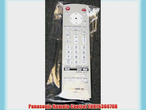 Panasonic Remote Control EUR7636070R