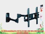 Diamond CMW178 Articulating Wall Mount for 23 Inch to 40 Inch Displays Black
