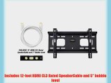 OSD Audio TM-42 Ultra Slim Flat Tilt Wall Mount for 23-inch to 37-inch LED or LCD TV