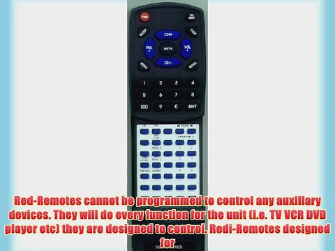 NAD Replacement Remote Control for NAD7100 NAD1600 7100 7400 1700 NAD1700