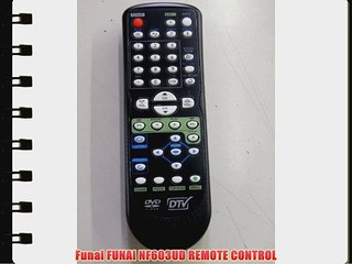 Funai FUNAI NF603UD REMOTE CONTROL