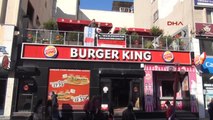 Mersin'de Burger King Şubesinde Sdp Eylemi