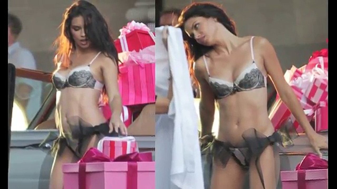 Adriana Lima Victoria's Secret Lingerie Photoshoot 2014