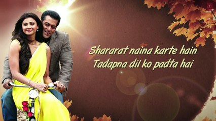 Tere Naina Full Song with Lyrics - Jai Ho - Salman Khan, Tabu