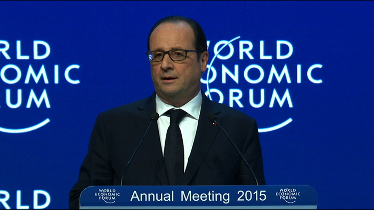 Discours au forum économique mondial de Davos