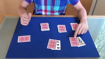Einfacher Kartentrick mit Erklärung/Tutorial_Deutsch/German