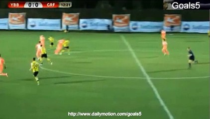 Goal Young Boys 0 - 1 Greuther Furth Friendly Match 23-1-2015