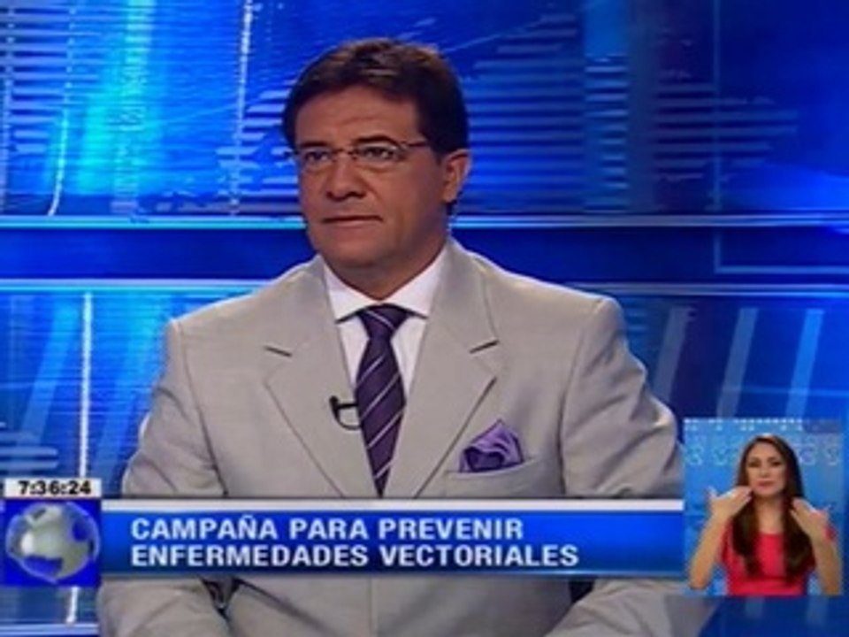 Campaña para prevenir enfermedades vectoriales