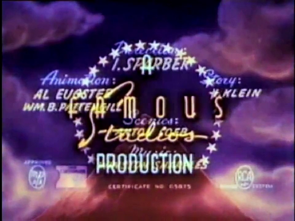 Popeye - Parlez Vous Woo 1956