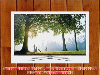 Samsung Series 6 H6400 40-inch Widescreen Full HD 1080p 3D LED Smart TV with Freeview HD