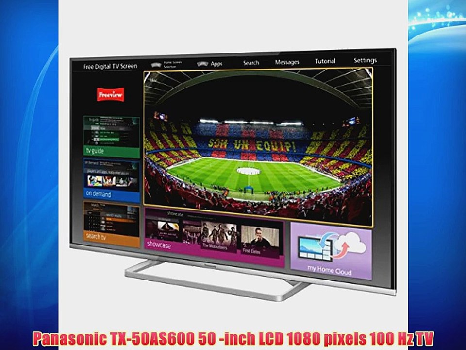 Panasonic TX-50AS600 50 -inch LCD 1080 pixels 100 Hz TV