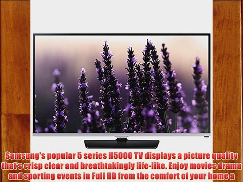 Samsung UE32H5000AKXXU - 32 H5000 - 32 Full HD LED TV 1920 x 1080 Resolution Black 2 x HDMI