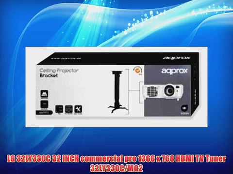 LG 32LY330C 32 INCH commercial pro 1366 x 768 HDMI TV Tuner 32LY330C/M02