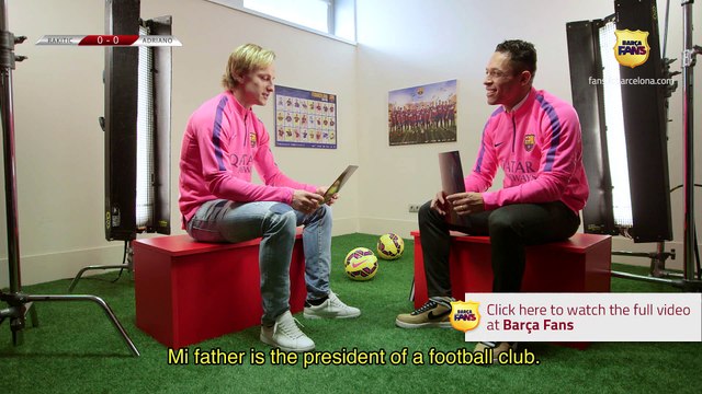 BARÇA FANS I FACE TO FACE: Rakitic vs. Adriano - TEASER