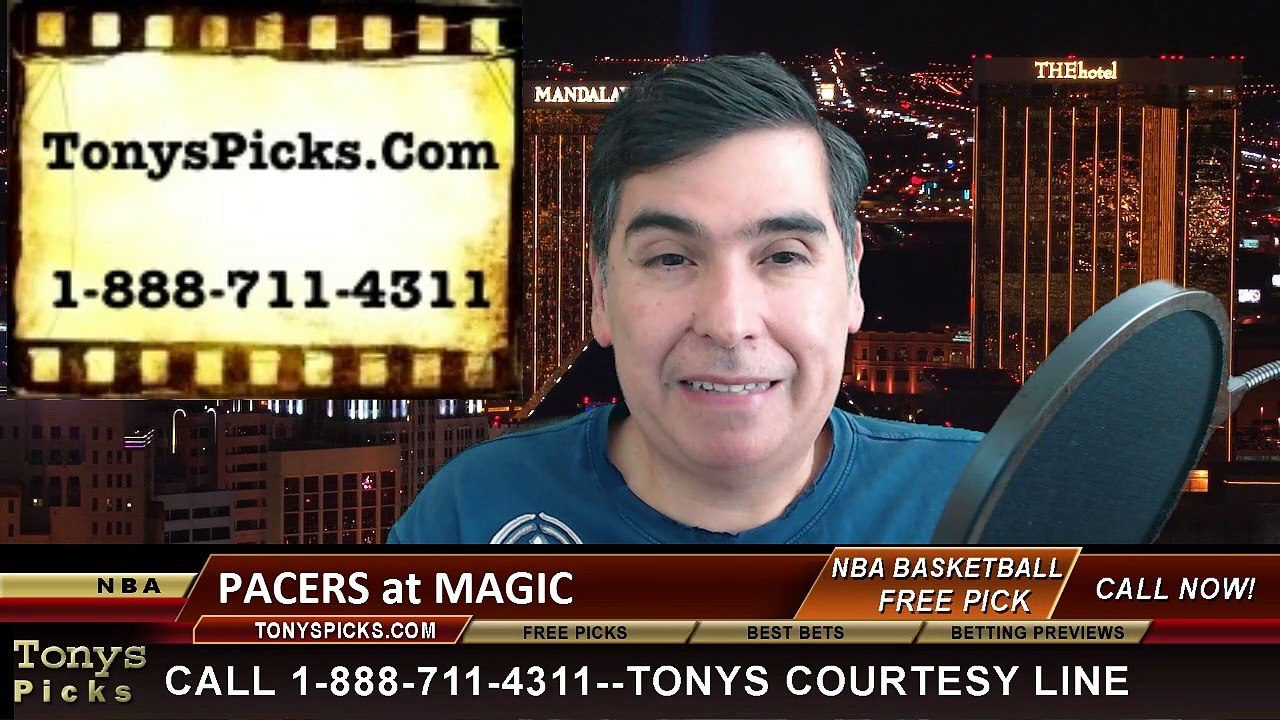 Orlando Magic vs. Indiana Pacers Free Pick Prediction NBA Pro Basketball Odds Preview 1-25-2015