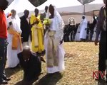 Holy Matrimony  77 couples tie the knot in mass wedding