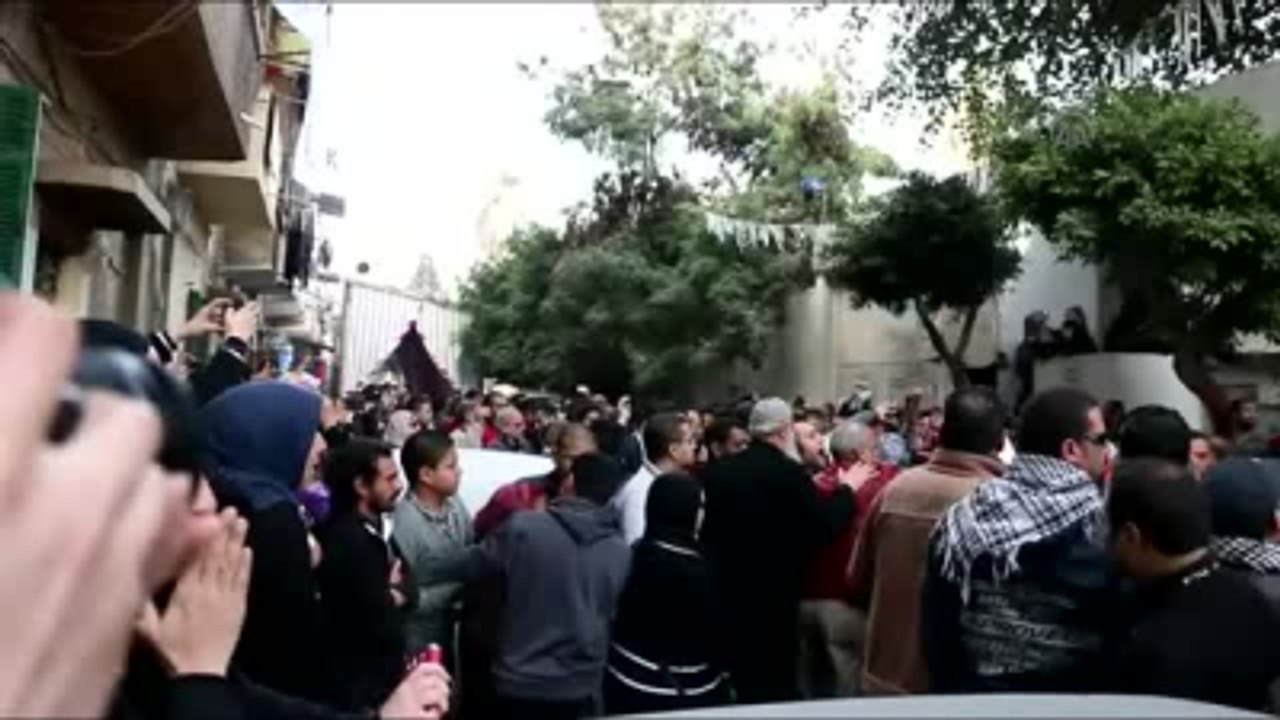 Mısır'da Gösterilerde Hayatını Kaybeden Şeyma Sabbağ'ın Cenaze Töreni
