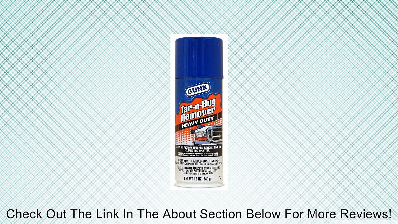 Gunk TR1 Tar-N-Bug Remover  - 12 oz. Review