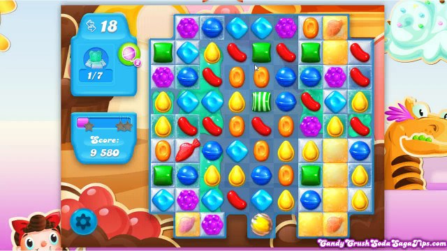 Candy Crush Soda Saga Level 105 Walkthrough with Commentary
