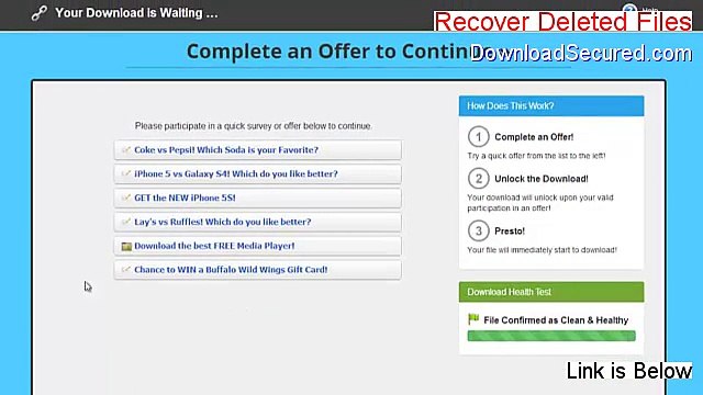 Recover Deleted Files Full - recover deleted files from recycle bin