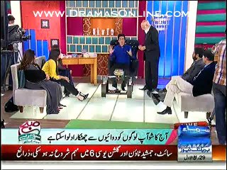 Sahir Lodhi Ne Apne Live Morning Show Pe Apne Chahre Me Suiyan (Needles) Lagwa Li