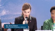 Emma Watson Speech for HeForShe Speech  #heforshe IMPACT 10x10x10 Program at World Economic Forum 2015