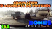 Compilation d'accident de voiture n°168   Bonus / Car crash compilation #168