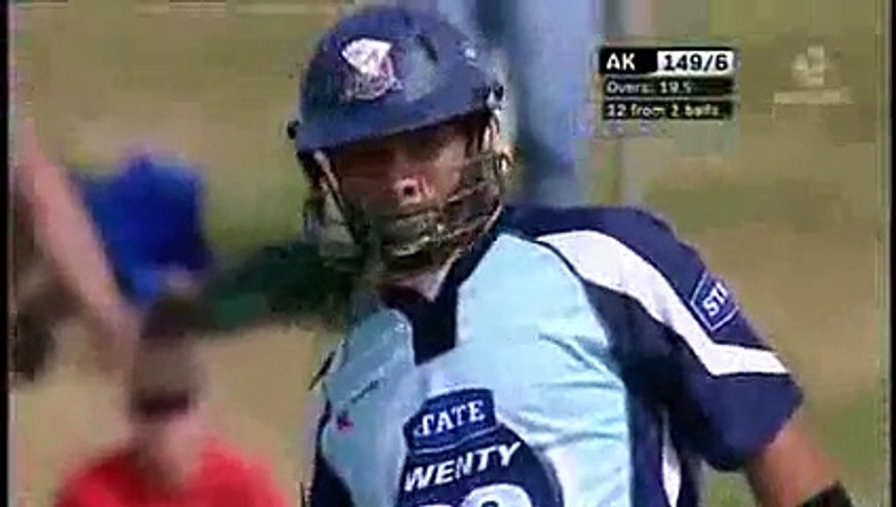12 runs needed off 1 ball - Team wins Most Amazing Finish Ever fantabolous win