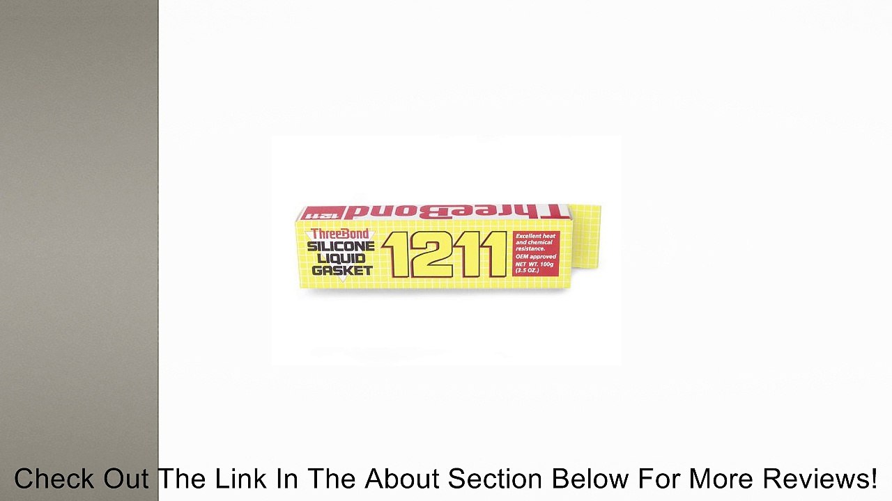 Three Bond Silicone Liquid Gasket - 3.5 oz 1211AT100 Review