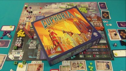 Vidéorègle #388: Le jeu de société "Euphoria"