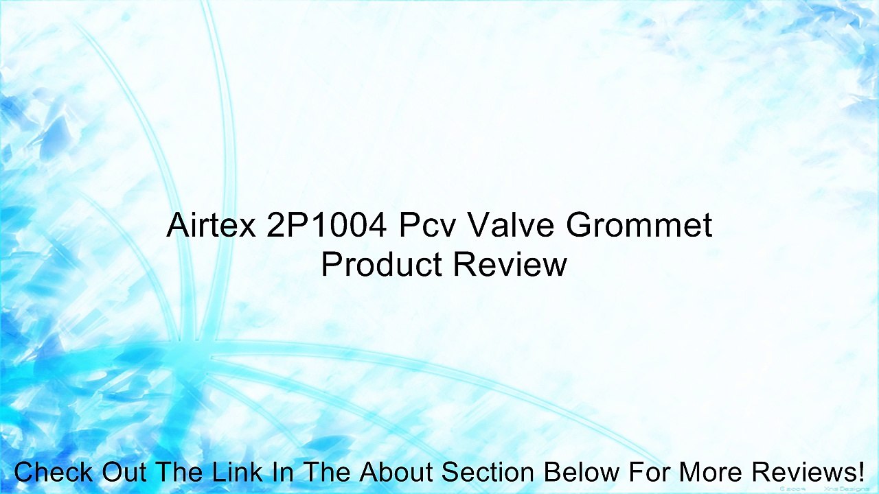 Airtex 2P1004 Pcv Valve Grommet Review