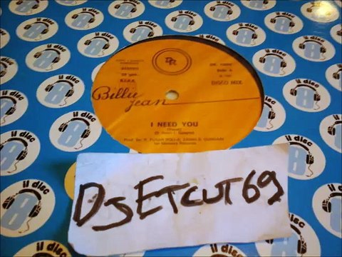 BILLIE JEAN -I NEED YOU(INSTRUMENTAL)(RIP ETCUT)DR REC 83