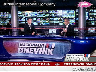 Nacionalni dnevnik u 18.30 (petak, 23-Jan-2015)