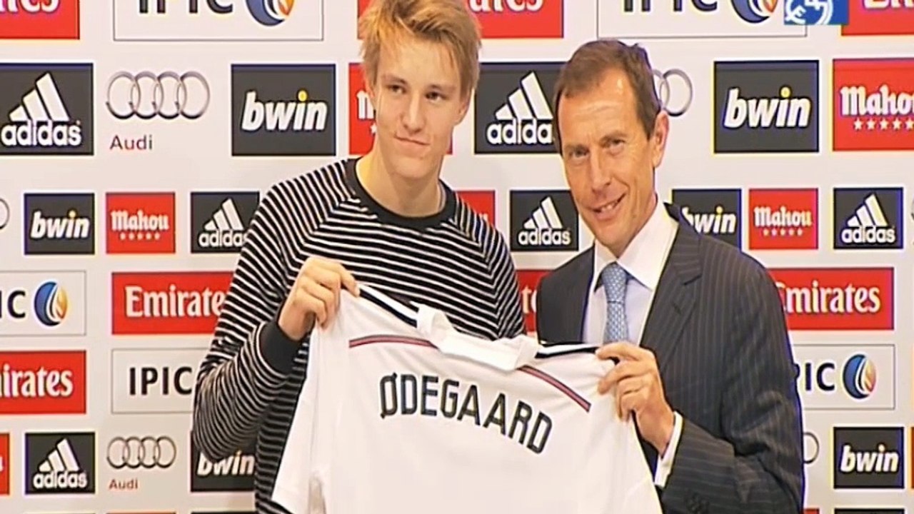 Madrid felt like home - Odegaard