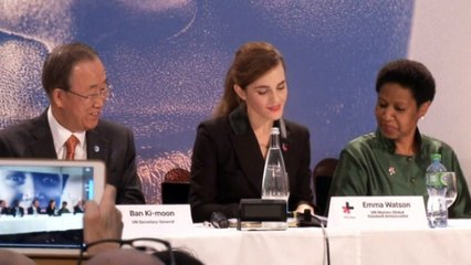 Emma Watson at Davos: "Women need to be equal participants"