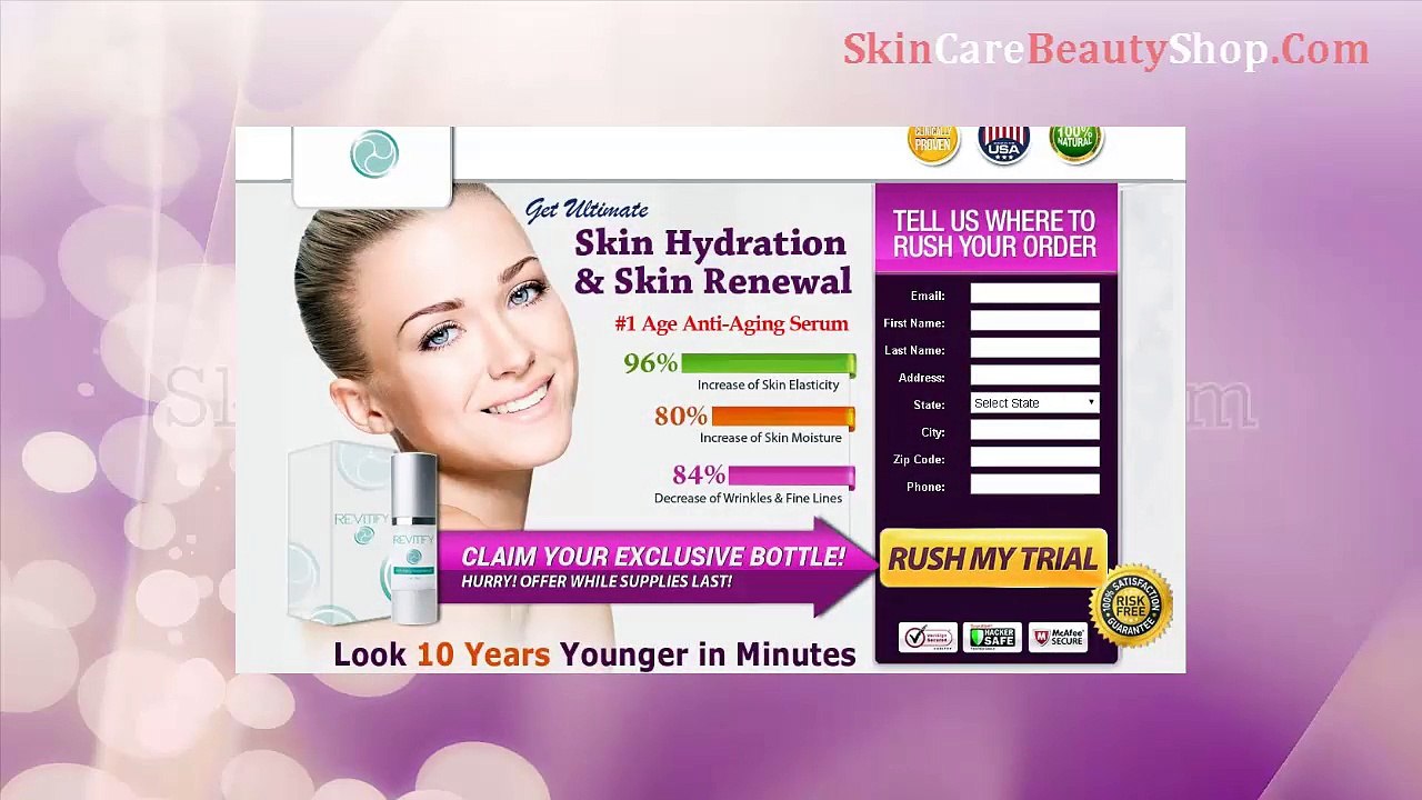 Revitify Anti-Aging Serum Review - Have A Youthful SKin Today With Revitify Serum